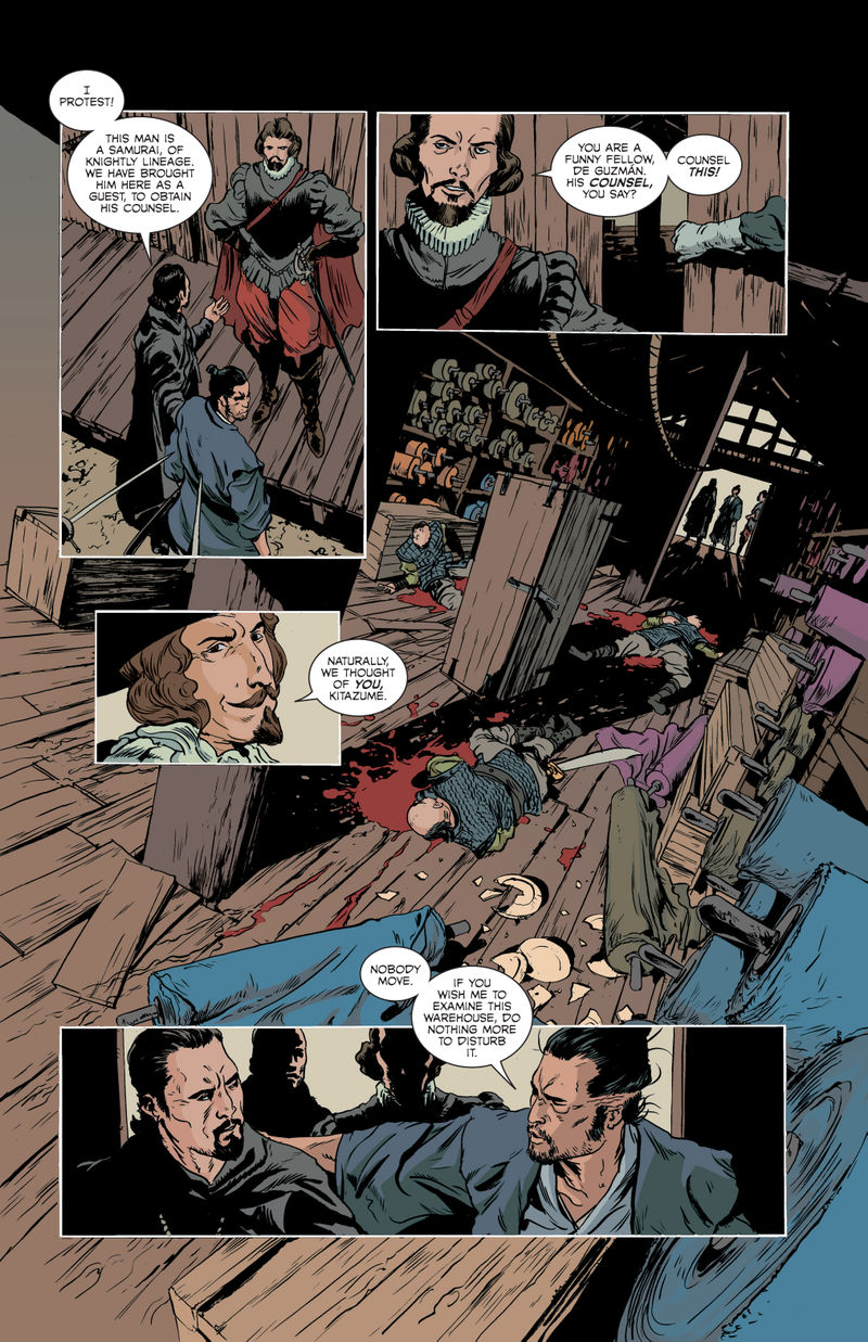 Illustration for article titled New Comic About 17th Century Slave Trade Brings a Samurai to Mexico